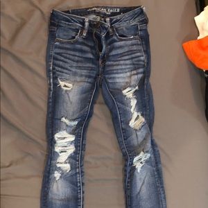 American eagle destroyed jeans
